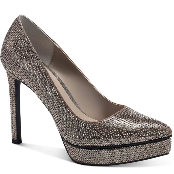 Thalia Sodi Womens Joey Pointed Toe Platform Platform Heels - Picture 1 of 7
